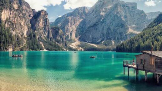 Lago di Braies da Villabassa
