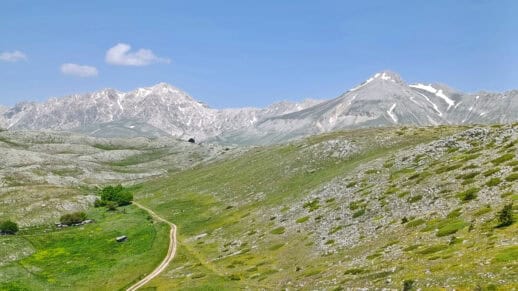 Tra due giganti d'Abruzzo