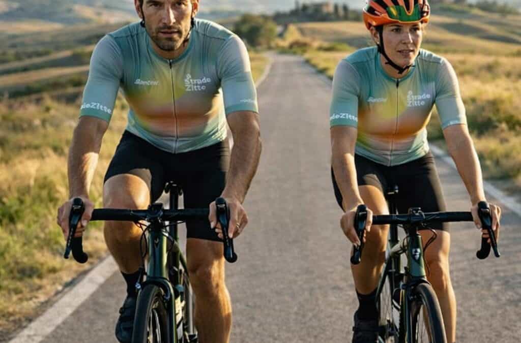 Jersey e gravel bib le Strade Zitte by Santini Cycling